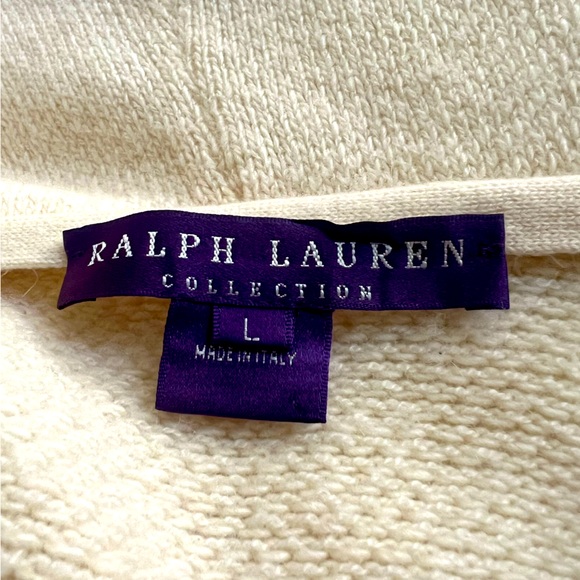 Ralph Lauren Purple Label, Buckle Equestrian Cashmere Cardigan Sweater - Picture 5 of 5